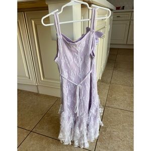Beautiful lavender Biscotti dress. Girls size 8